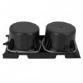 X Autohaux Car Center Console Cup Holder 51168217953 Black For Bmw E46 1999-2005