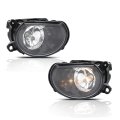 Front Bumper Fog Lights Fit Audi A8 D3 2004-2007 Black