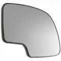 Passenger Side Mirror Glass For Gmc Sierra 1500 3500 Classic 2007 Non Heated Convex With Backing Plate Replaces 12477844