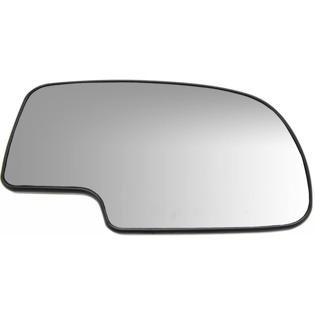 Passenger Side Mirror Glass For Gmc Sierra 1500 3500 Classic 2007 Non Heated Convex With Backing Plate Replaces 12477844