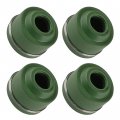 Caltric 4x Valve Stem Seal For Suzuki Dr650se 1996 1997 1998 1999 2000 2001-2006 2019 