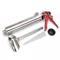 Mortar Gun For Brick Pointing Stainless Steel Hand Caulking Tile Grouting Cement Applicator Tools Kit 