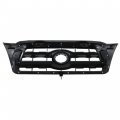 Waltyotur Front Grille Black Shell And Gray Replacement For Tacoma 2005 2006 2007 2008 2009 2010 2011