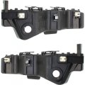 Front Bumper Bracket Pair For Hyundai Santa Fe And Xl 2013 2018 Outer Driver Passenger Side Hy1042122 Hy1043122 86513b8000 