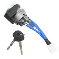Saihisday 819052h230 Lock Cylinder Switch With Keys Car Ignition Starter Replacement For Hyundai Elantra 2007 2008 2009 2010 