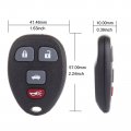 Aintier 2x Keyless Entry Remote Key Fob For Cobalt Malibu G5 Grand Prix G6 Saturn Aura Allure Lacrosse Pursuit Solstice Sky