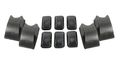 Recon 264160bk Smoked Cab Roof Lights 2002-2006 Hummer H2 Am General 10-piece Set 
