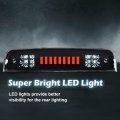 Led Bar 3rd Brake Light For 2009-2017 Dodge Ram 1500 2500 3500 I Type High Mount Stop Rear Tail Cargo Lamps Smoked Lens Black