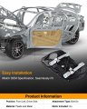 A-premium Power Window Regulator Without Motor Compatible With Hyundai Elantra 2011-2016 Sedan Front Driver Side
