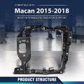 Right Intermediate Radiator Support Assembly W Bracket For Porsche Macan 2015 2016 2017 2018 95b805594 Engine Cooling