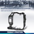 Right Intermediate Radiator Support Assembly W Bracket For Porsche Macan 2015 2016 2017 2018 95b805594 Engine Cooling