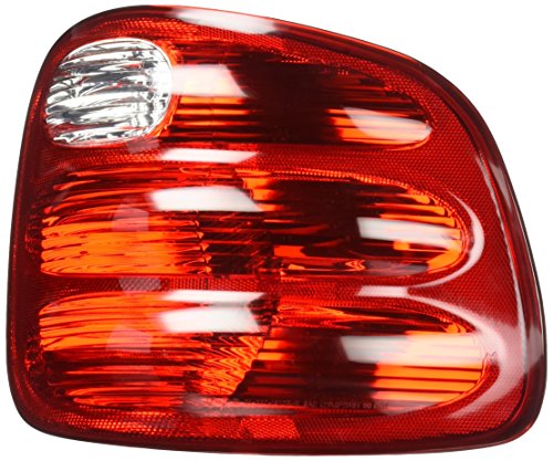 Passenger Side Tail Light Assembly For Ford F-150 2000 To 2008 Red Halogen Waterproof Rear Lamp Part Number 3301910rus