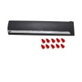 Secosautoparts Lower Door Molding W Chrome Rear Passenger Compatible With Mazda Cx-9 2016 2017 2018 2019 2020 2021 2022 2023