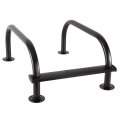 Recpro Rv Roof Rail Kit Universal Handrail Mounts To Customizable Cut Fit Black 