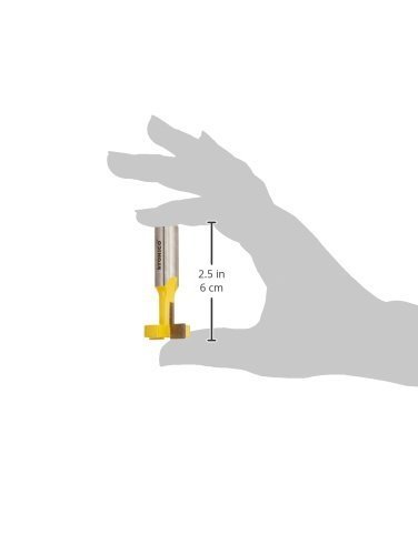 Yonico Track T Slot Router Bit 1-1 16-inch 1 2-inch Shank 14188