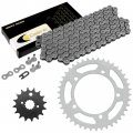 Caltric Drive Chain And Sprockets Kit Compatible With Suzuki Gsx-r1000 Gsxr1000 2001 2002 2003 2004 2005 2006