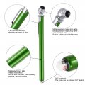 X Autohaux 5pcs 10-100psi Dual Head Stainless Steel Truck Pen Tyre Tire Air Pressure Gauge Grip For Bike Atv Car Suv Large