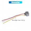 Uxcell 3-way 3 Pin Turn Light Signal Harness Cable Connector For Toyota Scion Lexus Honda Nissan Infiniti No 9098011020