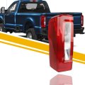 Left Driver Side Tail Light Assembly For 2023 2026 Ford F250 F350 Super Duty Halogen Type Without Blind Spot Replace Pc3z13405d 