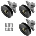 Caltric 3 Spindle Assembly With Pulley Bolt Troy Bilt Mustang 54 Xp 2013-2014