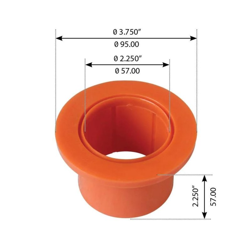 Fortpro Equalizer Bushing For Freightliner Rear 1613568000