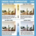 Feit Electric Decorative Clear Glass Filament Led Dimmable 60w Equivalent Daylight 5000k Classic A15 Light Bulb Pack Of 2