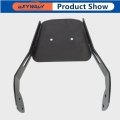 Motorcycle Backrest Sissy Bar W Pad And Luggage Rack Replacement For Cmx500 Cmx300 2017-2022 Black