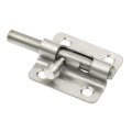 U 117531 Slide Barrel Bolt Latch 2 5 In Stainless Steel Door And Gate Lock With Mounting Screws Single Pack