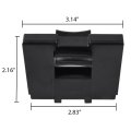 Black Center Console Cup Holder Insert Divider For Su Baru Outback Legacy 2010-2014 Will Not Fit On Manual Transmission Models