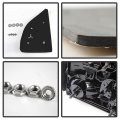 Acanii Telescoping Extend Towing Manual Non Heat Mirror Driver Side For 99-07 F250 F550 Superduty 00 01 02 03 04 05 06