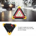 30w Red Led Triangle Warning Stop Sign Multifunction Car Breakdown Emergency Safety Light