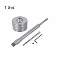Uxcell Wall Hole Drill Bit 100mm Concrete Cement Stone Saw Cutter 240mming Depth Round Shank With Connecting Rod For Sds X4
