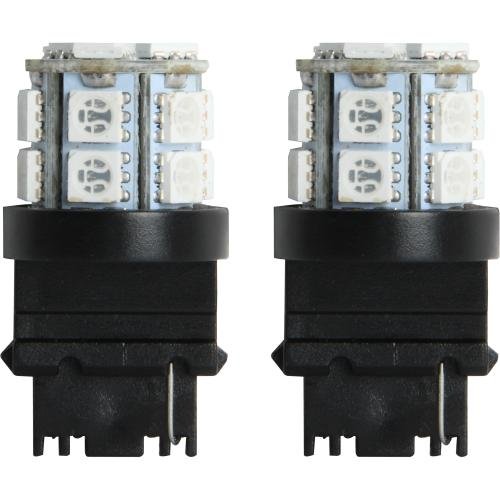 Amber 15 Smd Led Stop Tail Light Bulb Il-3156a-15-am 2 Piece Set With Can Bus Technology For Rear Vehicle Lighting