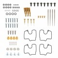Labwork 4-pack Carb Carburetor Repair With Gasket Jets Kits Replacement For Yamaha Yzf R1 1998-2001