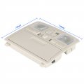 Overhead Console Reading Light Replacement For 2009 2010 2011 Mazda 6 Beige Gs4c-69-970d-30 Gs4c69970d75