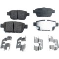 Surestop Ceramic Rear Brake Pad Set For Honda Ridgeline 2006 To 2014 And Tl 2009 2 Wheel Clx-m0-usa-stpsscp1103-cl360a70 
