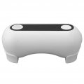 White Automatic Toilet Flusher Infrared Sensing Abs Material Non Touch Touchless 0 25s Induction Flush Tool 2000mah