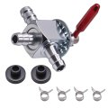 Jdllong 2 Pack 745059 Two-way 1 4 Fuel Shut Off Valve For Exmark Hustler 1-633347 Scag 482212 With Line 