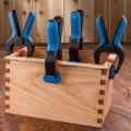 Rockler Bandy Spring Cmps 3-ir A Easy Squeeze For Thinner Stock Delicate Moldings A One-handed Operation Medium A To Grip Nylon