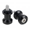 Nicecnc Black M10 Xp1 5 Cnc Swingarm Spools Sliders Stand Holders Compatible With Ktm 690 Duke Smc 2008-2018 790 890 2018-2023