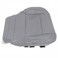 Secosautoparts Driver Bottom Perforated Leather Seat Cover Gray Compatible With Chevy Suburban Tahoe Fit For Gmc Sierra 2500