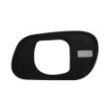 Driver Side Door Mirror Glass With Plate For 1998 To 2010 Ford Crown Victoria Left Exterior Replacement Part Without Heat