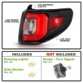 Acanii For 2013-2016 Gmc Acadia 2017 Limited Factory Style Tail Light Brake Lamp Outer Replacement Passenger
