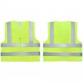 Neiko 53956a High-visibility Safety Vest With Reflective Strips For Emergency Construction And Use Neon Yellow Medium