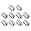 10 Pcs Stainless Steel Spacer 4 Bore X 5 8 Od Length Screw Bushing Plain Finish Round Metal For 1 Screws Bolts And Rods 