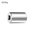 10 Pcs Stainless Steel Spacer 4 Bore X 5 8 Od Length Screw Bushing Plain Finish Round Metal For 1 Screws Bolts And Rods