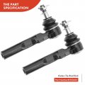 A-premium Set Of 8 Front Sway Bar Link Lower Ball Joint Inner Outer Tie Rod End Compatible With Chevy Malibu 97-03 Classic