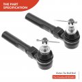 A-premium Set Of 8 Front Sway Bar Link Lower Ball Joint Inner Outer Tie Rod End Compatible With Chevy Malibu 97-03 Classic