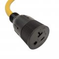 Parkworld 62183a Nema 5-20 Adapter Cord 5-20p To 5-20r T Blade Female Also For 5-15r Household Outlet 125v 20a 2500w 2ft 