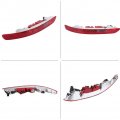 Qiilu 8r0945095 Rear Left Side Lower Bumper Red Reverse Tail Light Fog Lamp For 2006-2016 Audi Q5 2 0t Only Fit European
